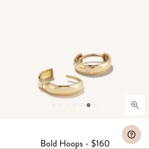 Mejuri bold gold hoops (2)